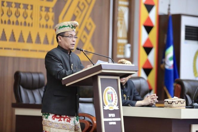 
					HUT Pringsewu Ke – 15, Pj Bupati Pringsewu Hadiri Rapat Paripurna