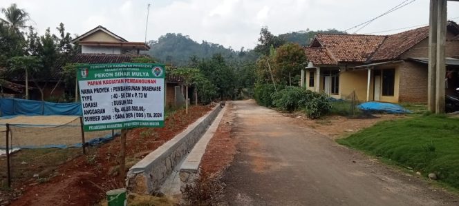 
					Antisipasi Banjir Pekon Sinar Mulya Merealisasikan Pembangunan Drainase
