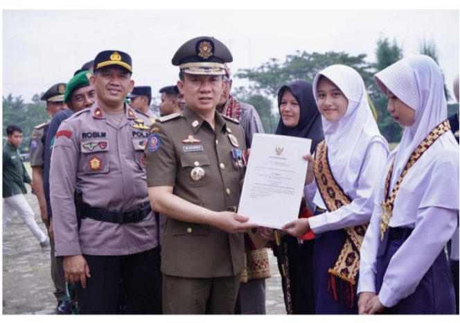 
					Pemkab Pringsewu Gelar Upacara Hardiknas, Otda, HUT Satpol PP dan Linmas
