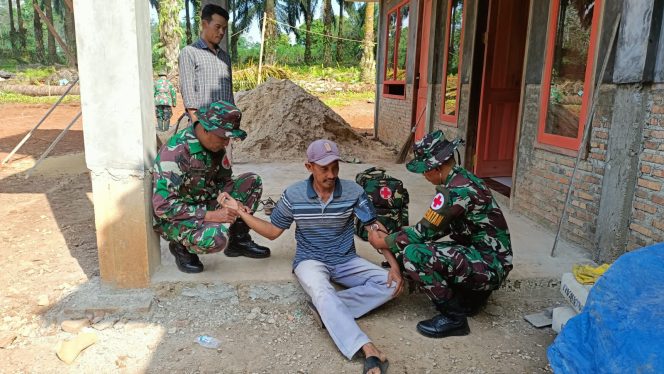 
					Dankesyah Kodim 0424 Tanggamus Laksanakan Pemeriksaan Kesehatan Gratis