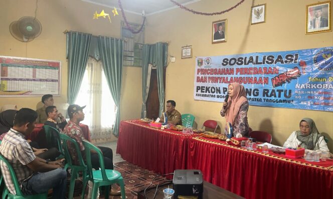 
					Polres Tanggamus Gelar Sosialisasi Pencegahan Penyalahgunaan Narkoba di Empat Pekon