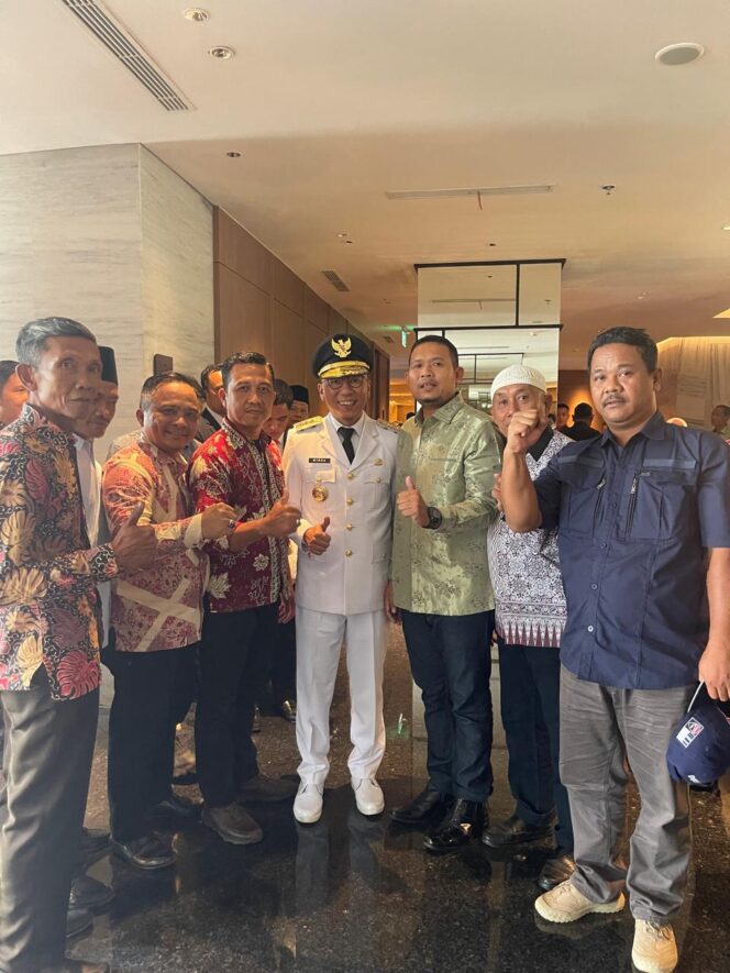 
					Hadiri Pelantikan Mirza – Jihan, DPC APDESI Kabupaten Pringsewu Ucapkan Selamat