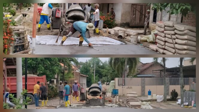 
					Komitmen Bangun Pekon, Nurdin Bangun Jalan Rabbat Beton
