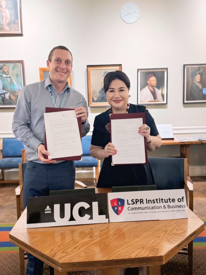 
					LSPR Institute of Communication and Business Jalin Kerja Sama Strategis dengan University College London (UCL) untuk Pengalaman Belajar Global Mahasiswa